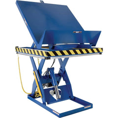 Vestil - Tilting Tables; Type: Scissor Table ; Load Capacity (Lb.): 4000.000 ; Tilt Angle: 45 ; Lowered Height (Feet): 1 ; Control Type: Hand ; Phase: Three Phase - Exact Tooling