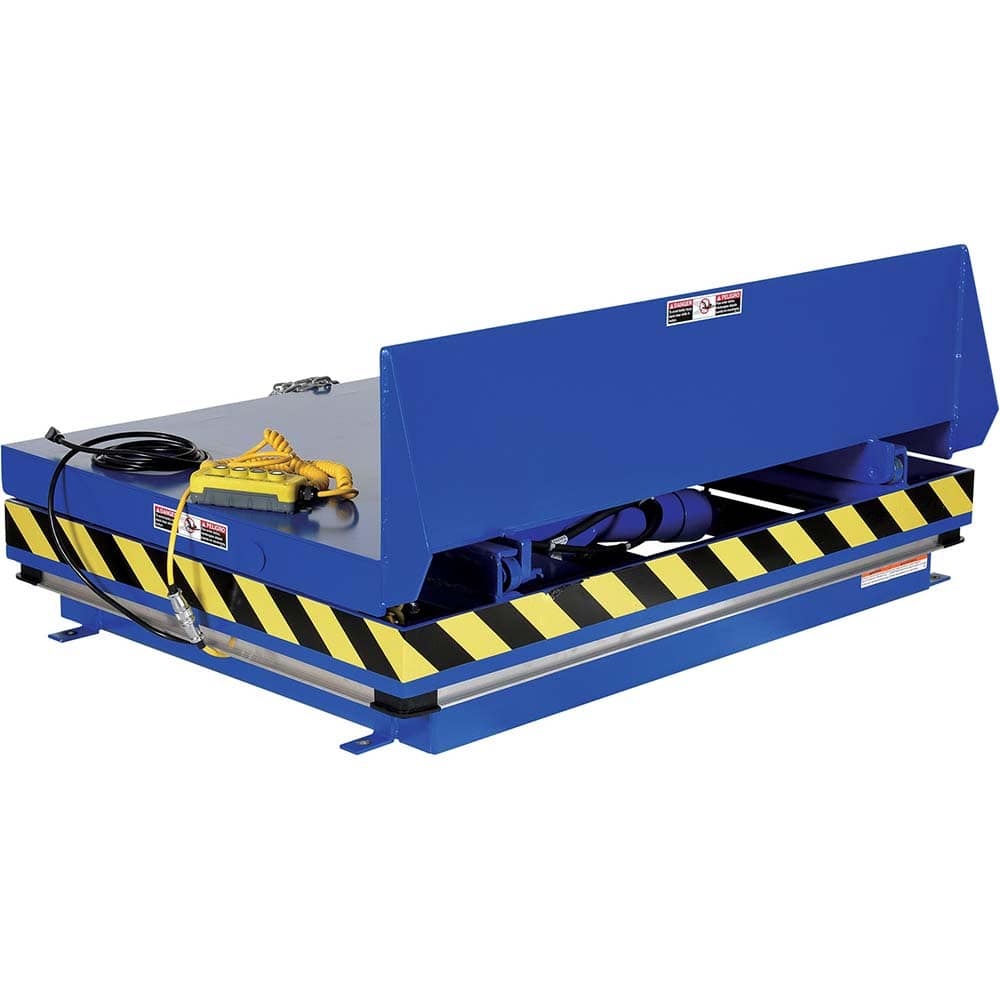 Vestil - Tilting Tables; Type: Scissor Table ; Load Capacity (Lb.): 2000.000 ; Tilt Angle: 45 ; Lowered Height (Feet): 1 ; Control Type: Hand ; Phase: Three Phase - Exact Tooling