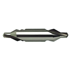 #3 × 51 mm OAL 60 Degree HSS Center Drill Form A Bright - Exact Tooling