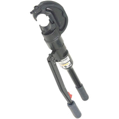 Burndy - Power Crimpers; Crimping Force (Lb.): 24000 ; Crimping Capacity (Wire): 14 AWG-750 kcmil Copper; 8 AWG-750 kcmil Aluminum; 4 AWG-556.5 kcmil ACSR ; Handle Type: Comfort Grip - Exact Tooling
