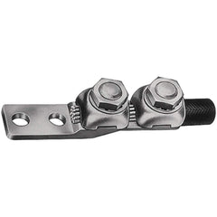 Burndy - Ring Terminals; Terminal Type: Rectangle ; Insulation Type: NonInsulated ; Connection Type: Lug ; Compatible Wire Size (kcmil): 400-500 ; Stud Size (Inch): 1/2 ; Color: Copper - Exact Tooling