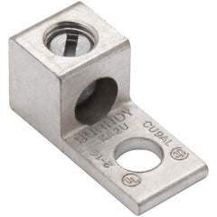 Burndy - Ring Terminals; Terminal Type: Rectangle ; Insulation Type: NonInsulated ; Connection Type: Lug ; Compatible Wire Size (kcmil): 500-1000 ; Stud Size (Inch): 1/2 ; Color: Copper - Exact Tooling