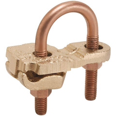 Burndy - Grounding Clamps; Clamp Type: Grounding Clamp ; Compatible Rod Diameter (Inch): 2-1/2-3-1/2 ; Minimum Compatible Pipe Size (Inch): 2-1/2 ; Maximum Compatible Pipe Size (Inch): 3-1/2 ; Compatible Wire Size (AWG): 4-4/0 ; Overall Length (Inch): 1- - Exact Tooling