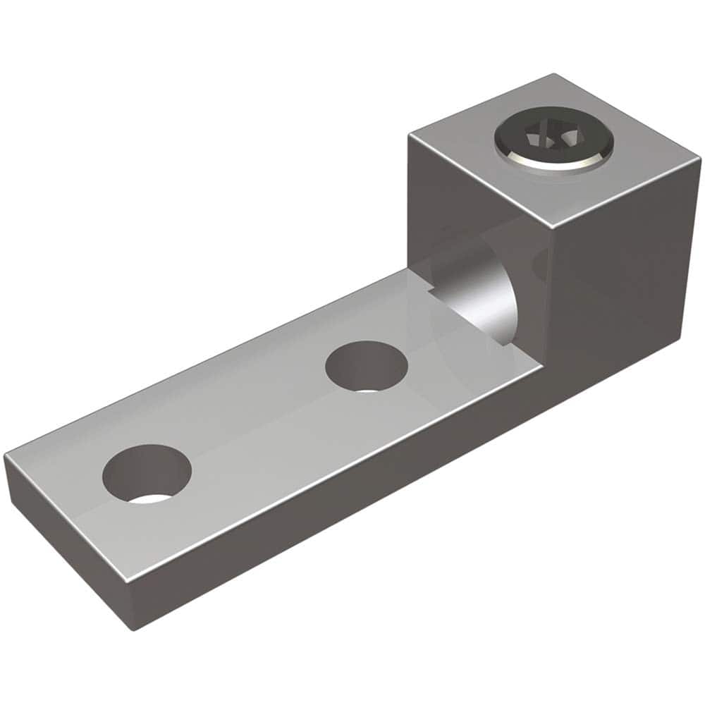 Burndy - Ring Terminals; Terminal Type: Rectangle ; Insulation Type: NonInsulated ; Connection Type: Lug ; Compatible Wire Size (kcmil): 300-800 ; Stud Size (Inch): 1/2 ; Color: Copper - Exact Tooling