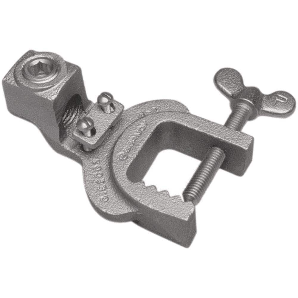 Burndy - Grounding Clamps; Clamp Type: Grounding Clamp ; Compatible Wire Size (AWG): 6-2 ; Overall Length (Inch): 4.62 ; Overall Length (Decimal Inch): 4.62 ; Material: Copper Alloy ; Standards Met: EU RoHS Indicator; RoHS CM Compliant; UL 467; UL Listed - Exact Tooling