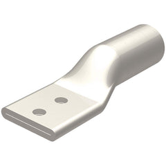 Burndy - Ring Terminals; Terminal Type: Rectangle ; Insulation Type: NonInsulated ; Connection Type: Compression ; Compatible Wire Size (kcmil): 350 ; Stud Size (Inch): 1/2 ; Color: Brown - Exact Tooling