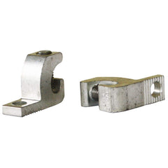 Burndy - Grounding Clamps; Clamp Type: Grounding Clamp ; Compatible Wire Size (AWG): 14-4 ; Overall Length (Inch): 1.07 ; Overall Length (Decimal Inch): 1.07 ; Material: Aluminum ; Standards Met: EU RoHS Indicator; RoHS EX Compliant; UL 467; UL Listed Di - Exact Tooling