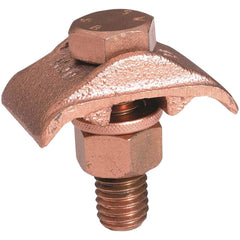 Burndy - Grounding Clamps; Clamp Type: Grounding Clamp ; Compatible Wire Size (AWG): 4-2/0 ; Overall Length (Inch): 1 ; Overall Length (Decimal Inch): 1 ; Material: Copper Alloy ; Standards Met: EU RoHS Indicator; RoHS EX Compliant; UL 467; UL Listed Dir - Exact Tooling