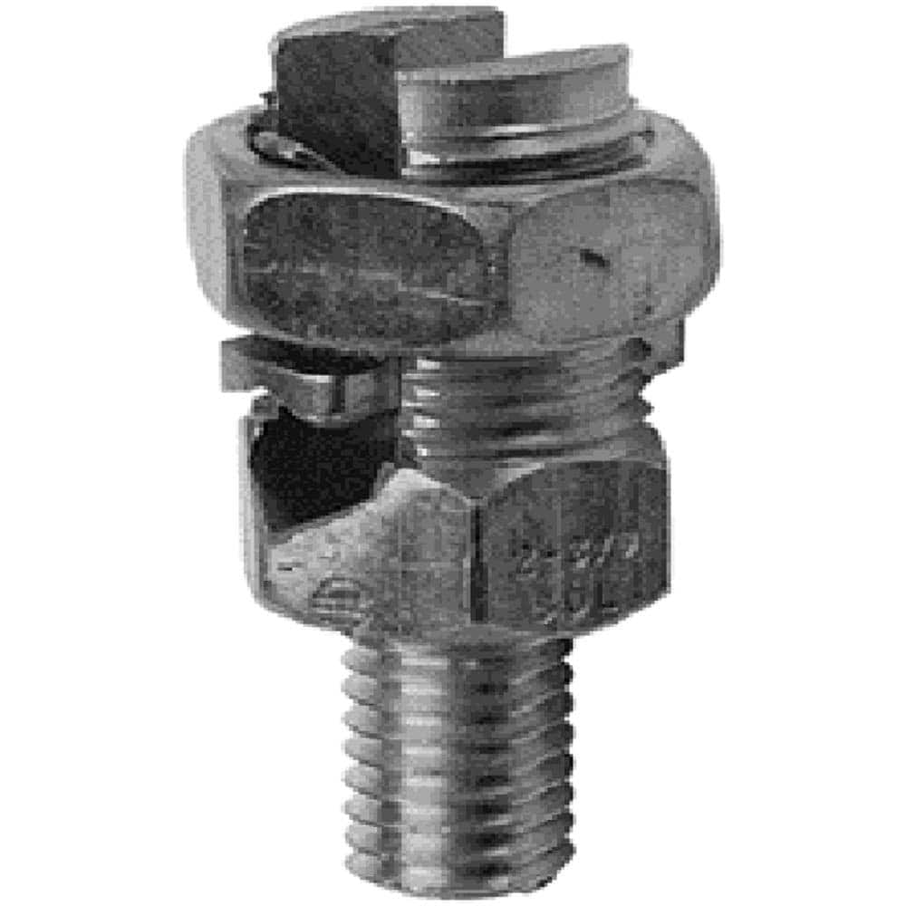 Burndy - Grounding Clamps; Clamp Type: Grounding Clamp ; Compatible Wire Size (AWG): 2-3/0 ; Overall Length (Inch): 2.12 ; Overall Length (Decimal Inch): 2.12 ; Material: Leaded Bronze Alloy ; Standards Met: EU RoHS Indicator; RoHS EX Compliant; UL 467; - Exact Tooling