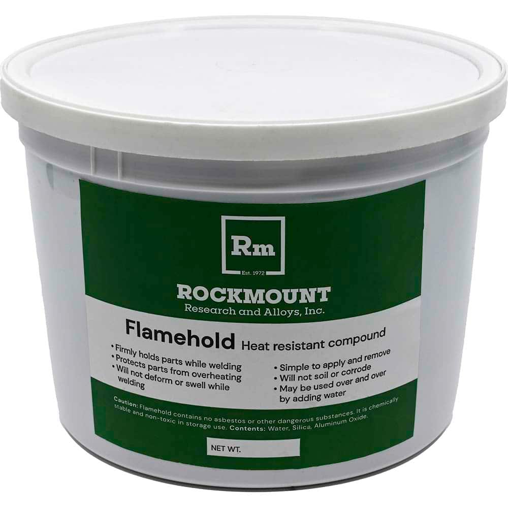 Rockmount Research and Alloys - Flamehold, Heat Resistant Welding Compound - Exact Tooling