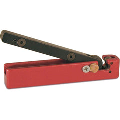 Key Systems - Key Control; Type: Ring Cutter ; Number of Keys: 0 ; Color: Red ; Height (Inch): 1 ; Width (Inch): 4-1/2 ; Depth (Inch): 1 - Exact Tooling