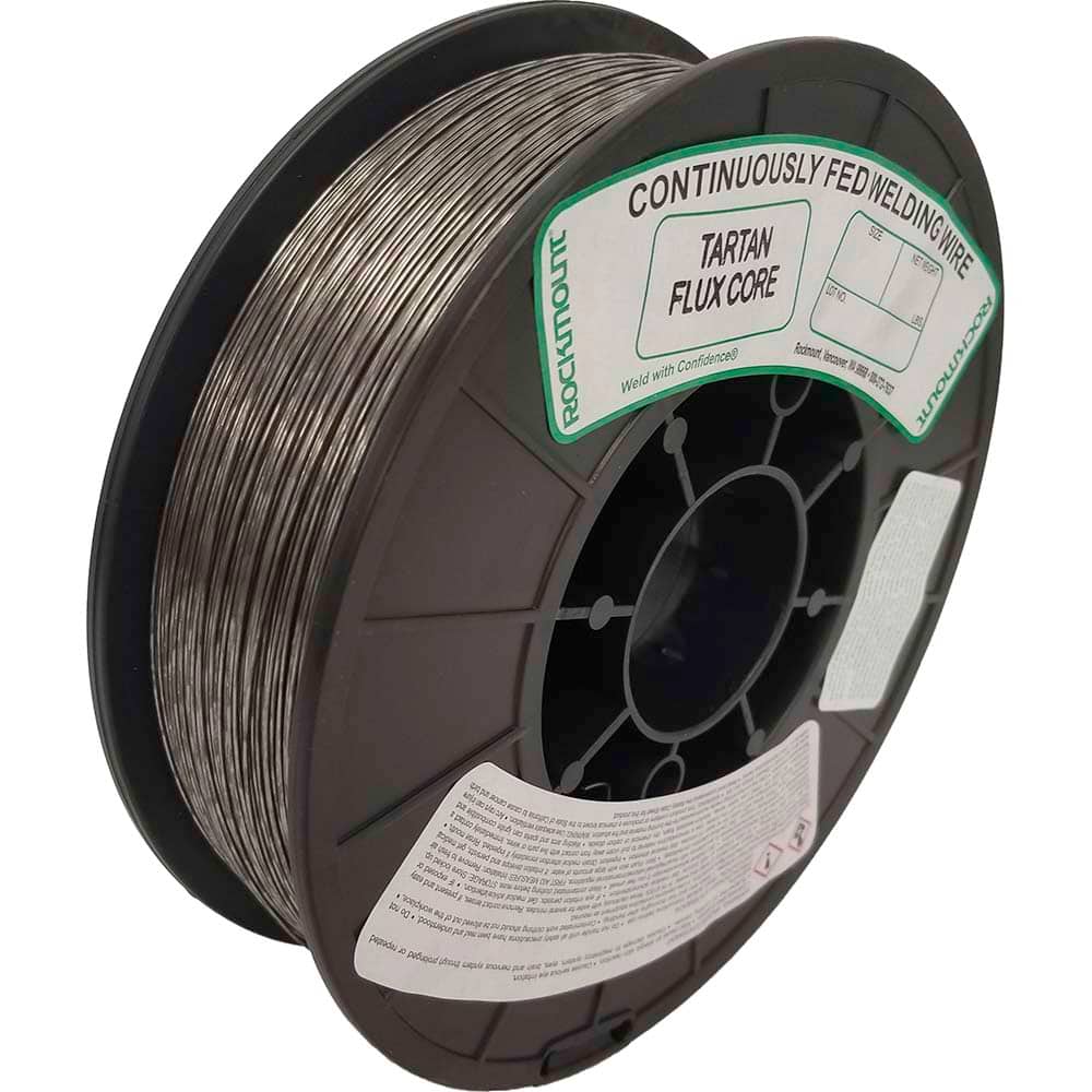 Rockmount Research and Alloys - 10 Lb 0.035mm Carbon Steel Alloy Tartan FC MIG Welding Wire - Exact Tooling