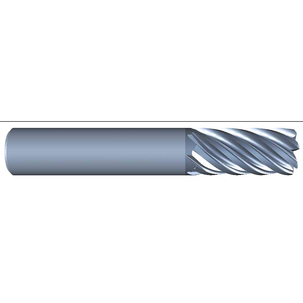 Eliminator - Corner Radius & Corner Chamfer End Mills; Mill Diameter (Inch): 1 ; Mill Diameter (Decimal Inch): 1.0000 ; End Type: Corner Radius ; Corner Radius (Decimal Inch): 0.0300 ; Number of Flutes: 7 ; Material: Solid Carbide - Exact Tooling