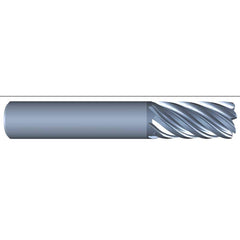 Eliminator - Corner Radius & Corner Chamfer End Mills; Mill Diameter (Inch): 1 ; Mill Diameter (Decimal Inch): 1.0000 ; End Type: Corner Radius ; Corner Radius (Decimal Inch): 0.0600 ; Number of Flutes: 7 ; Material: Solid Carbide - Exact Tooling
