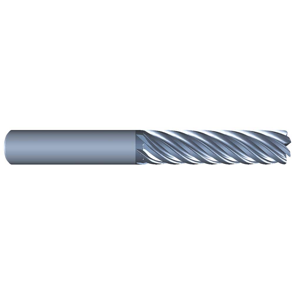 Eliminator - Corner Radius & Corner Chamfer End Mills; Mill Diameter (Inch): 1 ; Mill Diameter (Decimal Inch): 1.0000 ; End Type: Corner Radius ; Corner Radius (Decimal Inch): 0.0600 ; Number of Flutes: 7 ; Material: Solid Carbide - Exact Tooling
