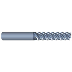 Eliminator - Corner Radius & Corner Chamfer End Mills; Mill Diameter (Inch): 1 ; Mill Diameter (Decimal Inch): 1.0000 ; End Type: Corner Radius ; Corner Radius (Decimal Inch): 0.0600 ; Number of Flutes: 7 ; Material: Solid Carbide - Exact Tooling