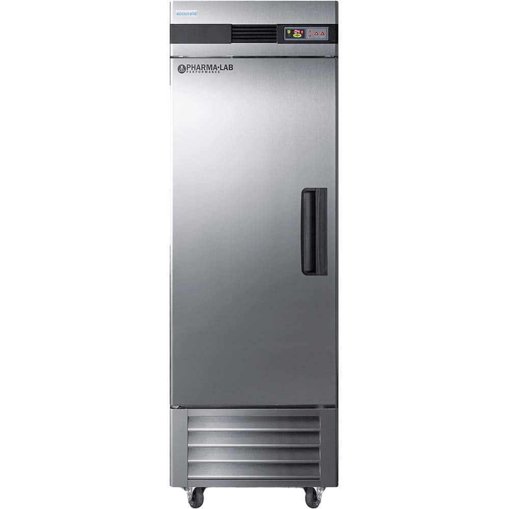 Accucold - Laboratory Refrigerators and Freezers; Type: Pharmacy, Medical-Laboratory Refrigerator ; Volume Capacity: 23 Cu. Ft. ; Minimum Temperature (C): 2.00 ; Maximum Temperature (C): 8.00 ; Width (Inch): 27.5 ; Depth (Inch): 31.0 - Exact Tooling