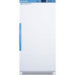 Accucold - Laboratory Refrigerators and Freezers; Type: Pharmacy, Medical-Laboratory Refrigerator ; Volume Capacity: 9 Cu. Ft. ; Minimum Temperature (C): 2.00 ; Maximum Temperature (C): 8.00 ; Width (Inch): 23.38 ; Depth (Inch): 24.38 - Exact Tooling