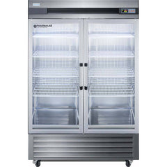 Accucold - Laboratory Refrigerators and Freezers; Type: Pharmacy, Medical-Laboratory Refrigerator ; Volume Capacity: 49 Cu. Ft. ; Minimum Temperature (C): 2.00 ; Maximum Temperature (C): 8.00 ; Width (Inch): 55.25 ; Depth (Inch): 31.0 - Exact Tooling