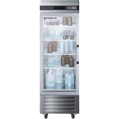 Accucold - Laboratory Refrigerators and Freezers; Type: Pharmacy, Medical-Laboratory Refrigerator ; Volume Capacity: 23 Cu. Ft. ; Minimum Temperature (C): 2.00 ; Maximum Temperature (C): 8.00 ; Width (Inch): 27.5 ; Depth (Inch): 31.0 - Exact Tooling