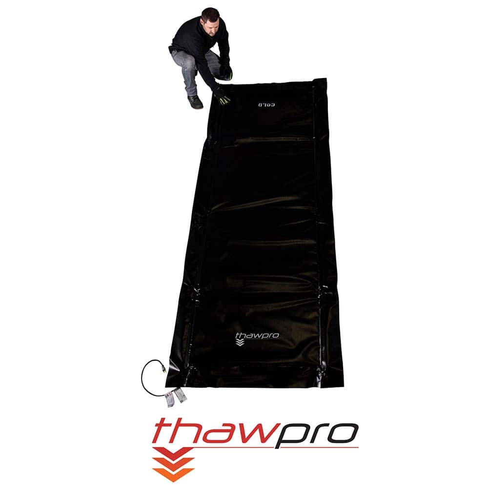 Powerblanket - Heat Blankets; Type: Extra Hot Ground Thawing Blanket ; Shape: Rectangular ; Wattage: 1440.000 ; Length (Inch): 132 ; Width (Inch): 48 ; Material: Industrial-Grade Vinyl Shell - Exact Tooling