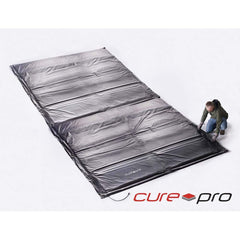 Powerblanket - Heat Blankets; Type: Electrically Heated Concrete Curing Blanket ; Shape: Rectangular ; Wattage: 1440.000 ; Length (Inch): 252 ; Width (Inch): 72 ; Material: Industrial-Grade Vinyl Shell - Exact Tooling