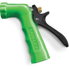 SANI-LAV - Sprayers & Nozzles; Type: Small Industrial Spray Nozzle ; Color: Green ; Connection Type: Female to Male ; Material: Zinc; Hardened Plastic ; Material Grade: N/A ; Gallons Per Minute @ 100 Psi: 6.5 - Exact Tooling