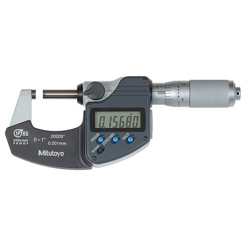 DIGIMATIC MICROMETER 0-1″ W/SPC - Exact Tooling