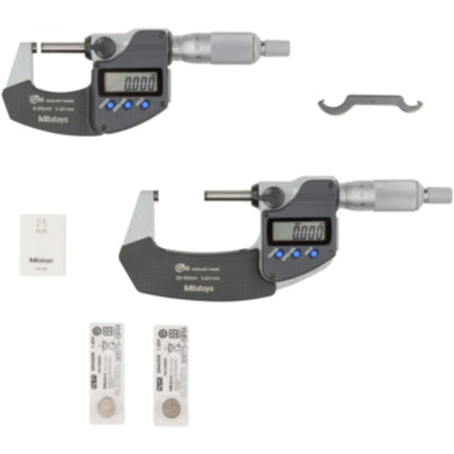 ‎DIGIMATIC MICROMETER MDC-0-50MM 2PC - Exact Tooling