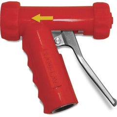 SANI-LAV - Sprayers & Nozzles; Type: Mid-Sized Spray Nozzle ; Color: Red ; Connection Type: Female to Male ; Material: Stainless Steel ; Material Grade: N/A ; Pipe Size (Inch): 3/4 - Exact Tooling