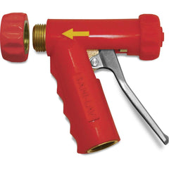 SANI-LAV - Sprayers & Nozzles; Type: Mid-Sized Spray Nozzle ; Color: Red ; Connection Type: Female to Male ; Material: Brass; Stainless Steel ; Material Grade: N/A ; Pipe Size (Inch): 3/4 - Exact Tooling