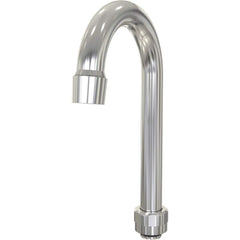 SANI-LAV - Faucet Replacement Parts & Accessories; Type: Low Flow Replacement Gooseneck Swivel Spout ; For Use With: Models 206, 206.5, 27 & 27.5 Faucets ; Material: Brass ; Additional Information: Sub Brand: Sani-Lav; Flow Rate: 0.5 GPM; Inlet Connectio - Exact Tooling