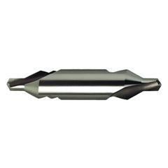 #4 × 57 mm OAL 60 Degree HSS Center Drill Form A Uncoated - Exact Tooling