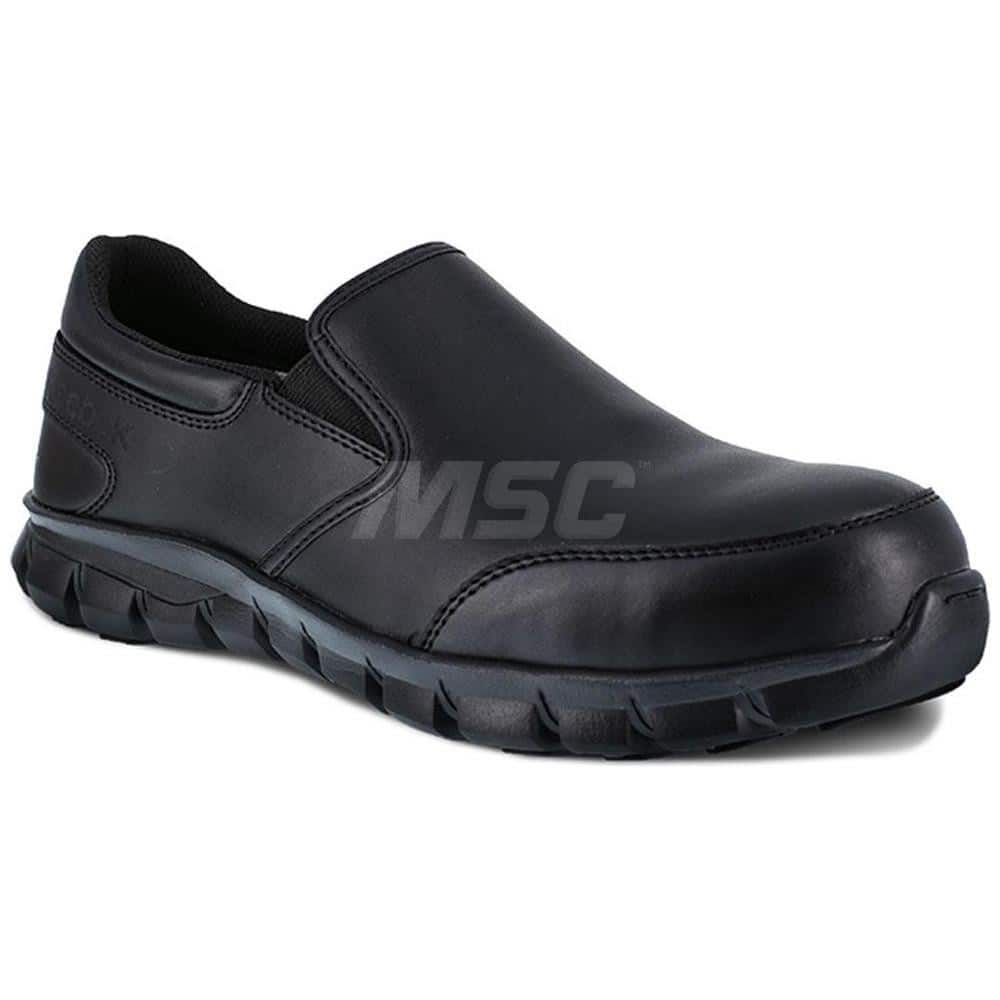 Work Boot: Size 8, Ultraknit, Composite Toe Blue, Wide Width, Non-Slip Sole