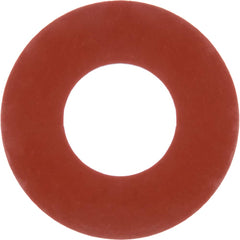 USA Sealing - Flange Gasketing; Nominal Pipe Size: 3 (Inch); Inside Diameter (Inch): 3-1/2 ; Thickness: 1/8 (Inch); Outside Diameter (Inch): 5-7/8 ; Material: Silicone Rubber ; Color: Red - Exact Tooling