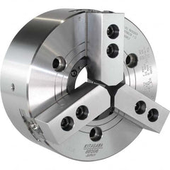 Kitagawa - Power Lathe Chucks Chuck Diameter (Decimal Inch): 8.0000 Number of Jaws: 3 - Exact Tooling