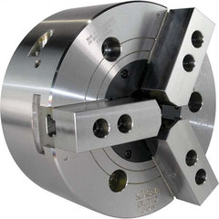 Kitagawa - Power Lathe Chucks Chuck Diameter (Decimal Inch): 10.0000 Number of Jaws: 3 - Exact Tooling