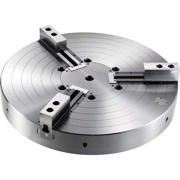 Kitagawa - Power Lathe Chucks Chuck Diameter (Decimal Inch): 40.0000 Number of Jaws: 3 - Exact Tooling
