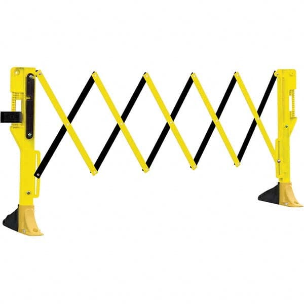 JSP Safety - Folding Gates & Barricades Type: Barrier Height (Inch): 39 - Exact Tooling