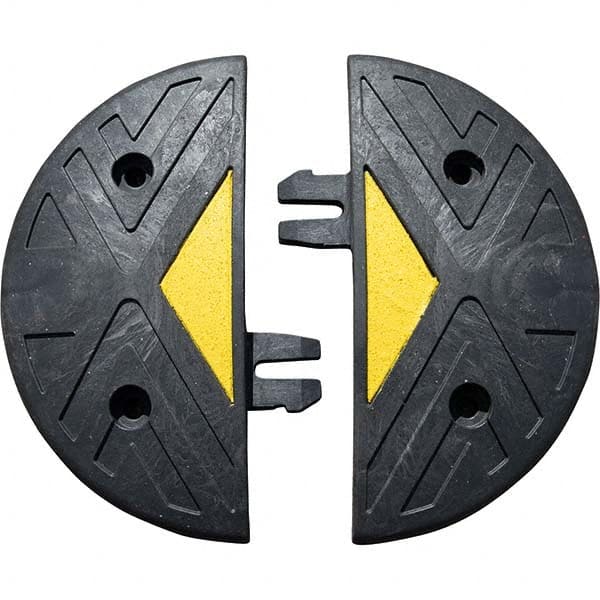 JSP Safety - Speed Bumps, Parking Curbs & Accessories Type: Speed Bump Length (Inch): 8 - Exact Tooling