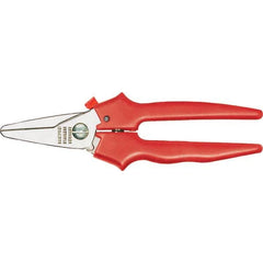 Bessey - Snips; Snip Type: Multi-Purpose Snip ; Cut Direction: Straight ; Overall Length Range: 4" - Exact Tooling