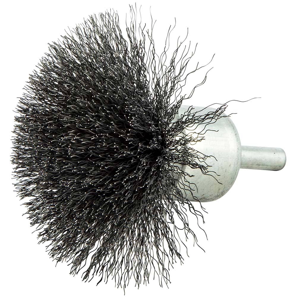 Norton - End Brushes Brush Diameter (Inch): 3 Fill Material: Carbon Steel - Exact Tooling