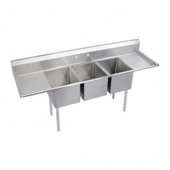 ELKAY - Stainless Steel Sinks Type: Scullery Sink Outside Length: 88 (Inch) - Exact Tooling