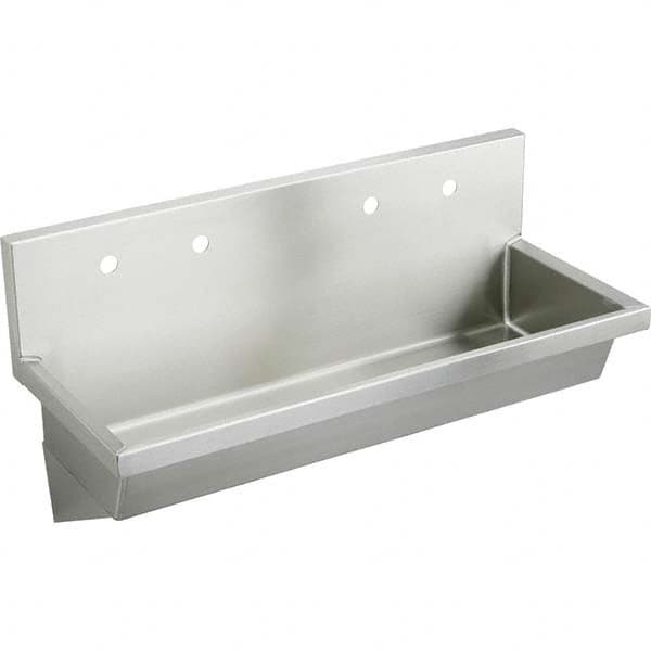 ELKAY - Stainless Steel Sinks Type: Multiple Wash-Station Outside Length: 48 (Inch) - Exact Tooling