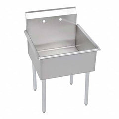 ELKAY - Stainless Steel Sinks Type: Scullery Sink Outside Length: 21 (Inch) - Exact Tooling