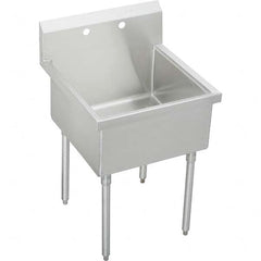 ELKAY - Stainless Steel Sinks Type: Scullery Sink Outside Length: 27 (Inch) - Exact Tooling
