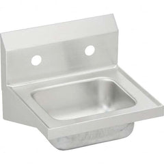 ELKAY - Stainless Steel Sinks Type: Hand Sink Outside Length: 16-3/4 (Inch) - Exact Tooling