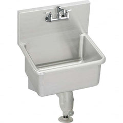ELKAY - Stainless Steel Sinks Type: Utility Sink Outside Length: 25 (Inch) - Exact Tooling