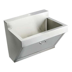 ELKAY - Stainless Steel Sinks Type: Surgeon's Scrub Sink Outside Length: 30 (Inch) - Exact Tooling