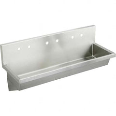 ELKAY - Stainless Steel Sinks Type: Multiple Wash-Station Outside Length: 60 (Inch) - Exact Tooling